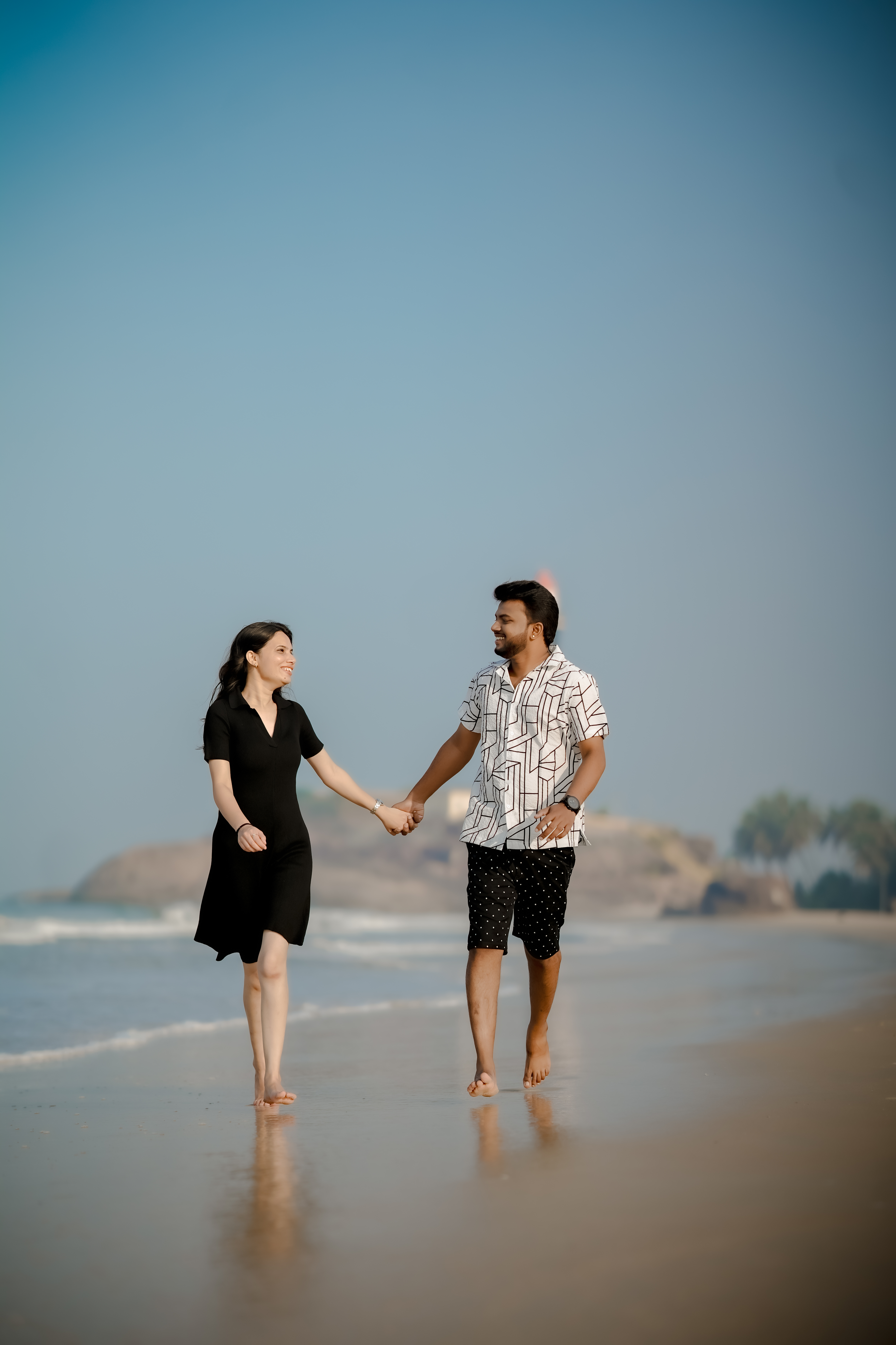 Couple Beachside Pre-Wedding Shoot
